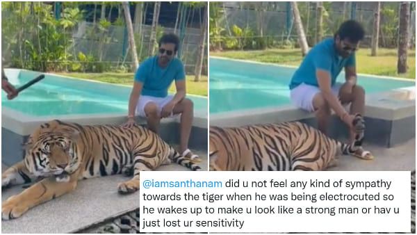 Santhanam’s Viral Tiger Video: ‘Have You Lost Your Sensitivity?’ Popular Actress LASHES OUT