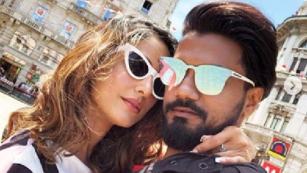 Hina Khan REACTS To Break Up Rumours With Rocky Jaiswal: I'm very happy in my love life