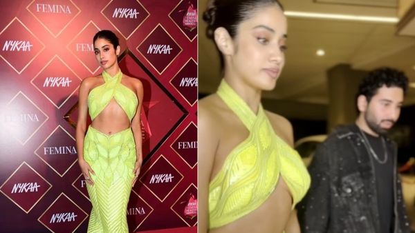 Janhvi Kapoor Spotted Holding Rumoured Beau Orhan Awatramani's Hand At An Award Event, Watch