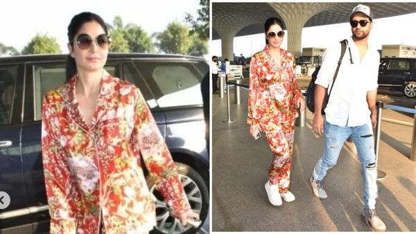 Katrina Kaif Slays Holiday Look In Comfy Pyjama Set; Find Out Its Price