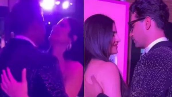 Katrina Kaif's Romantic Hug With Vicky Kaushal On Red Carpet Is Too Cute To Be Missed; WATCH