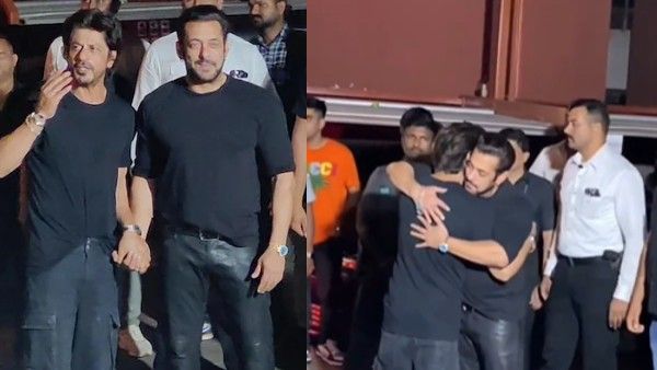 Salman Khan Birthday: Shah Rukh Khan Gives A Tight Hug To Bhaijaan, Fans Call It Karan-Arjun Moment- Watch