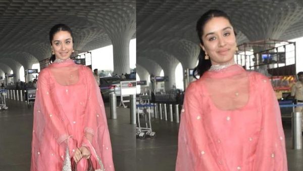 Shraddha Kapoor's Pink Anarkali Suit Is The Best Ethnic Pick For Any Function. See Photos