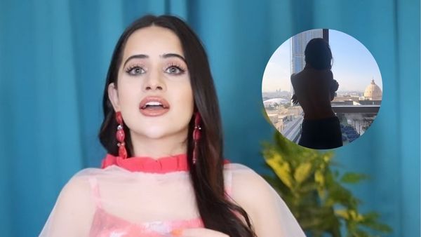 After Wearing Salwar Suit On Dubai Beach, Urfi Javed Goes Topless In Hotel Room, Shares PIC