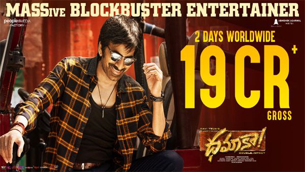 Dhamaka Day 3 Box Office Collection: Ravi Teja's Action Entertainer Picks Up Over The Weekend