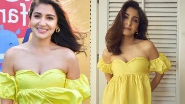 Anushka Sharma Is A Ray Of Sunshine In Bright Yellow Off-Shoulder Top & Classic Denims; Guess Top's Price