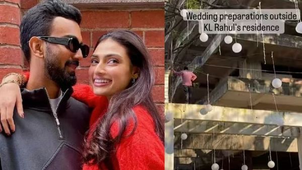 Athiya Shetty-KL Rahul's Wedding Preparations Begin In Full Swing, Cricketer’s House Lit With Lights; WATCH