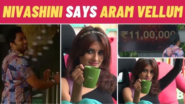 Bigg Boss Tamil 6 Grand Finale: 'Aram Vellum' - Nivashini Hints Vikraman's Victory & Raises Her Hand!