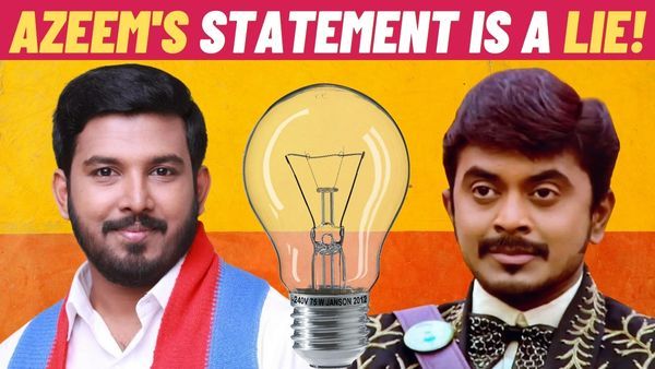 Bigg Boss Tamil 6 Grand Finale: 'Azeem's Statement Is A Complete Lie' - Shanavas Reveals Truth At Last Moment!