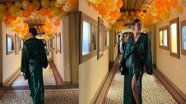 Kareena Kapoor's Expensive Gorgeous High-Slit Emerald Gown Will Leave You Breathless! 