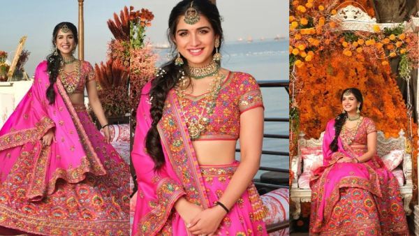 In PICS: Ananat Ambani's Bride-To-Be Radhika Merchant Exudes Loyalty At Her Mehndi Bash