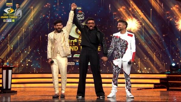 Bigg Boss Kannada 9 Finale: Roopesh Shetty Is The Winner Of The Show, Rakesh Adiga Named 1st Runner-Up