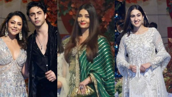 Aishwarya Rai, Gauri, Sara Ali Khan: Best-Dressed Celebs At Anant Ambani-Radhika Merchant's Engagement