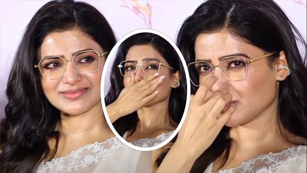 Samantha Breaks Down, Sheds Tears During The Trailer Launch Of Her Periodic Drama Shaakuntalam!