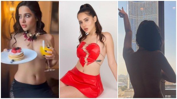 'Kiss My A..' Urfi Javed Goes TOPLESS Again After Politician Files Complaint Against Her, Gives Strong Reply