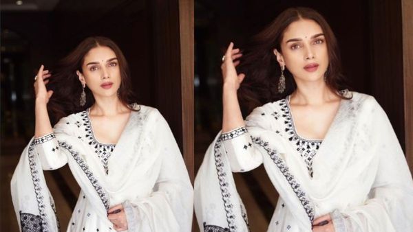 Aditi Rao Hydari Proves She Is The Epitome Of Elegance As She Dons Anarkali Suit