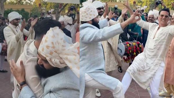 Video of Akshay Kumar, Mohanlal Doing Bhangra At A Wedding Make Fans Go Gaga: Two Legends In One Frame