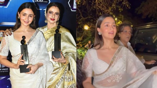 ‘Santoor Wali Mummy': Fans In Awe Of Alia Bhatt As She Stuns In White At Dadasaheb Phalke Awards. Watch Video