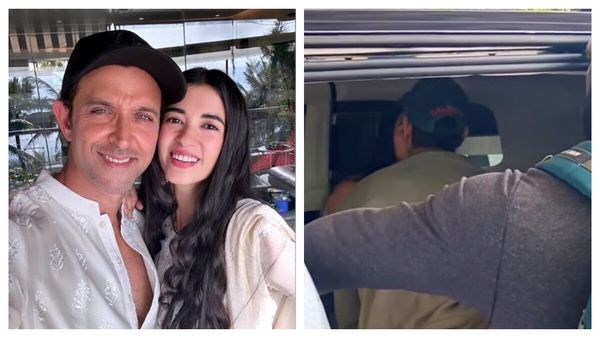 ‘Really Pathetic’: Hrithik Roshan-Saba Azad Kiss At Airport; Fans Slam Paps For Invading Their Privacy