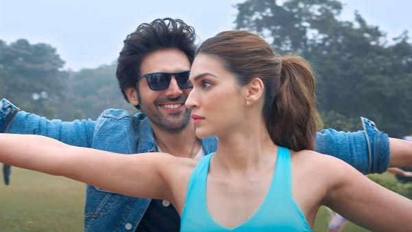 Kriti Sanon Promises To WATCH Shehzada With Fan On Valentine's Day, Kartik Aaryan's REACTION Is Unmissable