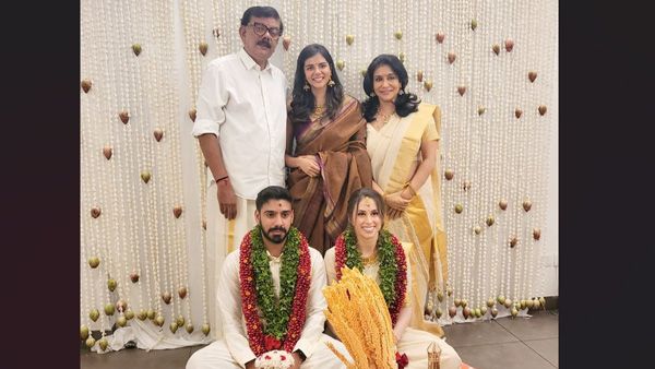 Kalyani Priyadarshan's Brother Siddharth Priyadarshan Marries Merlin; Pictures Go Viral On The Internet!