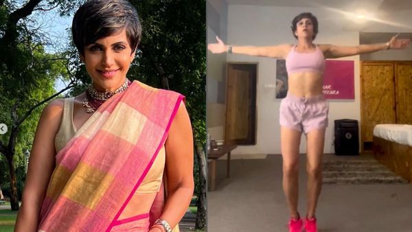 50-Year-Old Mandira Bedi Shares Snippets From Her Bedroom Workout, Inspiring Us To Hit The Gym. WATCH