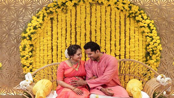 Thunivu Actor John Kokken & Pooja Ramachandran Share Adorable Pictures From Their Traditional Baby Shower Even