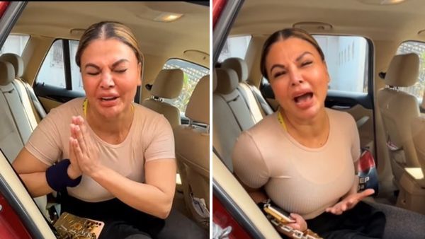‘Shaadi Khatare Mai Hai', Rakhi Sawant Burst Into Tears In Front Of Paps; Netizens Say ‘Naya Din Naya Drama'