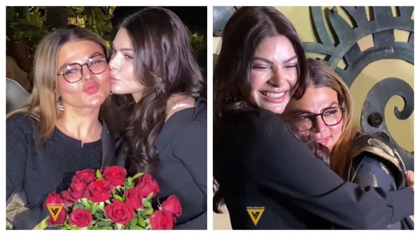 ‘Next Level Drama’ Fans React To Rakhi Sawant and Sherlyn Chopra’s Hugs & Kisses