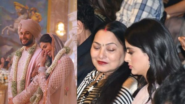 Amid Dating Rumours, Navya Nanda Seen Bonding With Siddhant Chaturvedi's Parents At A Fashion Show, See Pics