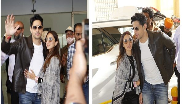 Newlyweds Sidharth Malhotra and Kiara Advani Are Beaming In The First Public Appearance As Man & Wife