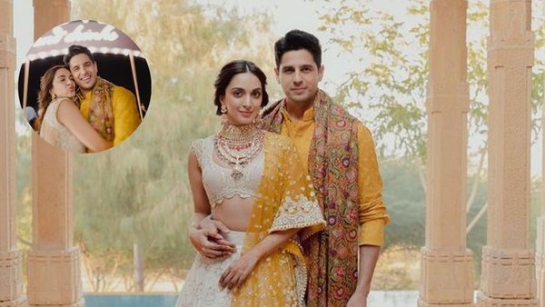 ‘Pyar Ka Rang Chada Hai’- Sidharth Malhotra & Kiara Advani’s Marigold Themed Haldi Pictures Redefine Love