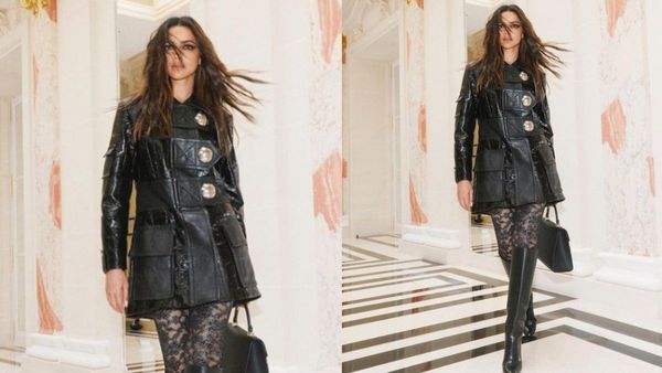 Deepika Padukone SLAYS In Gothic-Inspired Lace & Leather Look At Paris Fashion Week, Fans Say ‘It's Her Era'