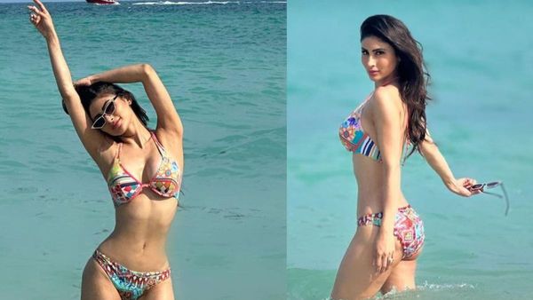 Yeh Naagin Toh Kuch.. : Fans In Awe Of Mouni Roy’s Toned Figure As She Walks Around Miami City In Bikini Top