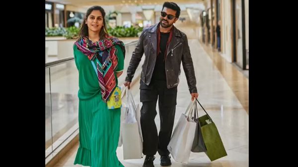 RRR Star Ram Charan Jets Off To Quick Babymoon With Wifey Upasana Before Oscars Fever Sets In! Check Out Video