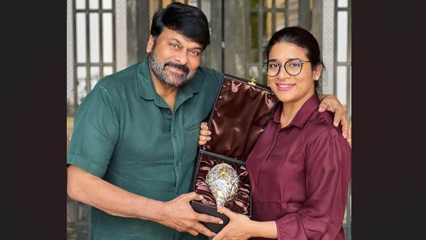 Megastar Chiranjeevi Gifts An Expensive Silver-Made Souvenir To Daughter Sushmitha Konidela! SEE PICS HERE