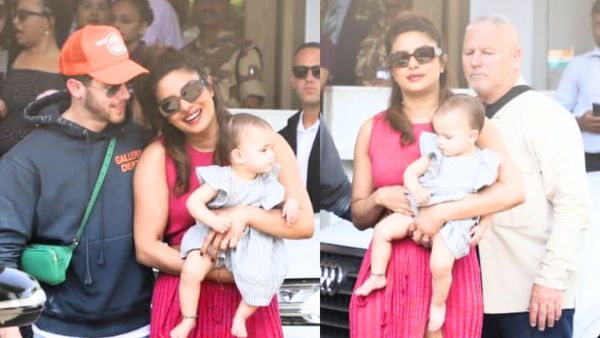 Bacche Ko Thik Se Pakdo: Netizens Brutally TROLL Priyanka Chopra For Holding Daughter Malti Marie 'Casually'