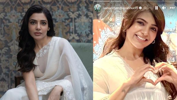 Samantha Ruth Prabhu's White-On-White Palazzo Set Is The Ultimate Comfort Look Your Summer Wardrobe Needs