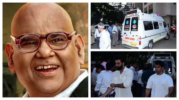 Satish Kaushik Funeral: Mortal Remains Of Actor Reach Mumbai For Last Rites, Ranbir Meets His Family- PICS