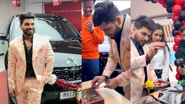 Bigg Boss 16's Shiv Thakare Buys Rs 20 Lakh Car, Celebrates With Fans With Sweets - WATCH Video