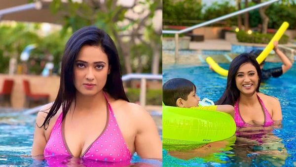 Kon Sa Amrit Pi Liya: 42-year-old Shweta Tiwari Sizzles In Bikini As She Chills In Pool With Son, Fans REACT