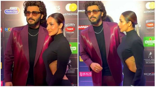Ye Pet Kyu Daba Rahi Hai: Netizens Mock Malaika Arora As She Poses With BF Arjun At BH Style Icons 2023