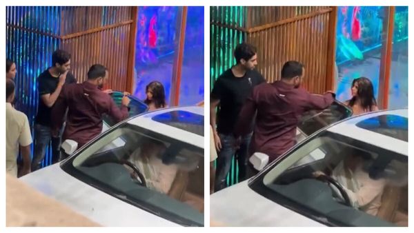 VIDEO: Suhana Khan Gets A Flying Kiss From Rumoured Boyfriend Agastya Nanda As He Escorts Her To Car
