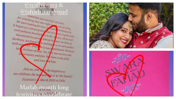 Deets Inside: Swara Bhaskar & Fahad Ahmad Opt For An Intimate Wedding Ceremony At Actress’s Nana-Nani’s House