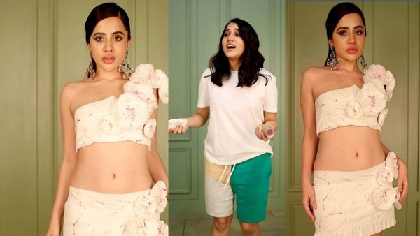 'Ab Hum Kya Use Kare': Urfi Javed's Sister Goes 'What' As She Wears Dress Made Of Toilet Paper, Fans React