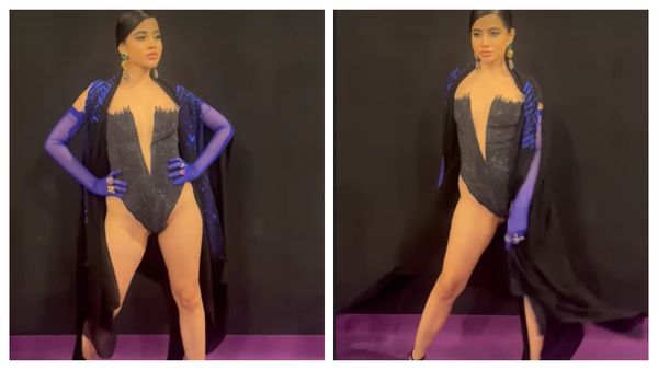Lakme Fashion Week 2023: Urfi Javed Dons Risque Black Bodysuit; Trolls Call Her, “Batwomen Ka Desi Avatar”