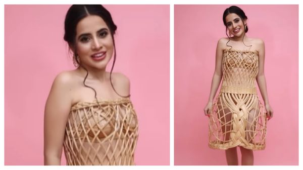 Urfi Javed Gets BRUTALLY Trolled For Her Latest WIERD Outfit; Netizens Say, ‘Bas Yahi Dekhna Baki Tha’