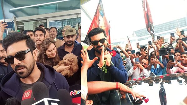 RRR Star Ram Charan Returns From The Remarkable Oscars 2023 Event To A Rousing Reception! Details Inside