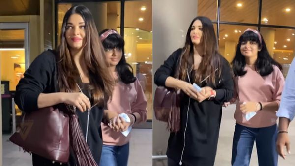 Itna Jor Se Kon.: Aishwarya Rai TROLLED For Holding Daughter Aaradhya's Hands Tightly, Call Her Overprotective