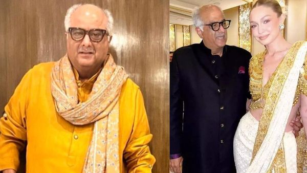 PROBLEMATIC & CREEPY: Netizens Slam Boney Kapoor As He Poses With Gigi Hadid Holding Her Waist In Viral Pic
